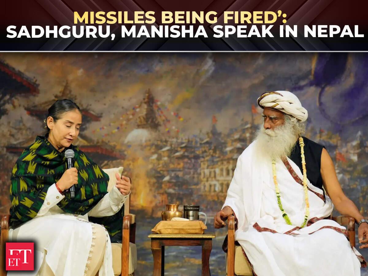 Video still from the Kathmandu discussion on floods, cooperation and physical cause