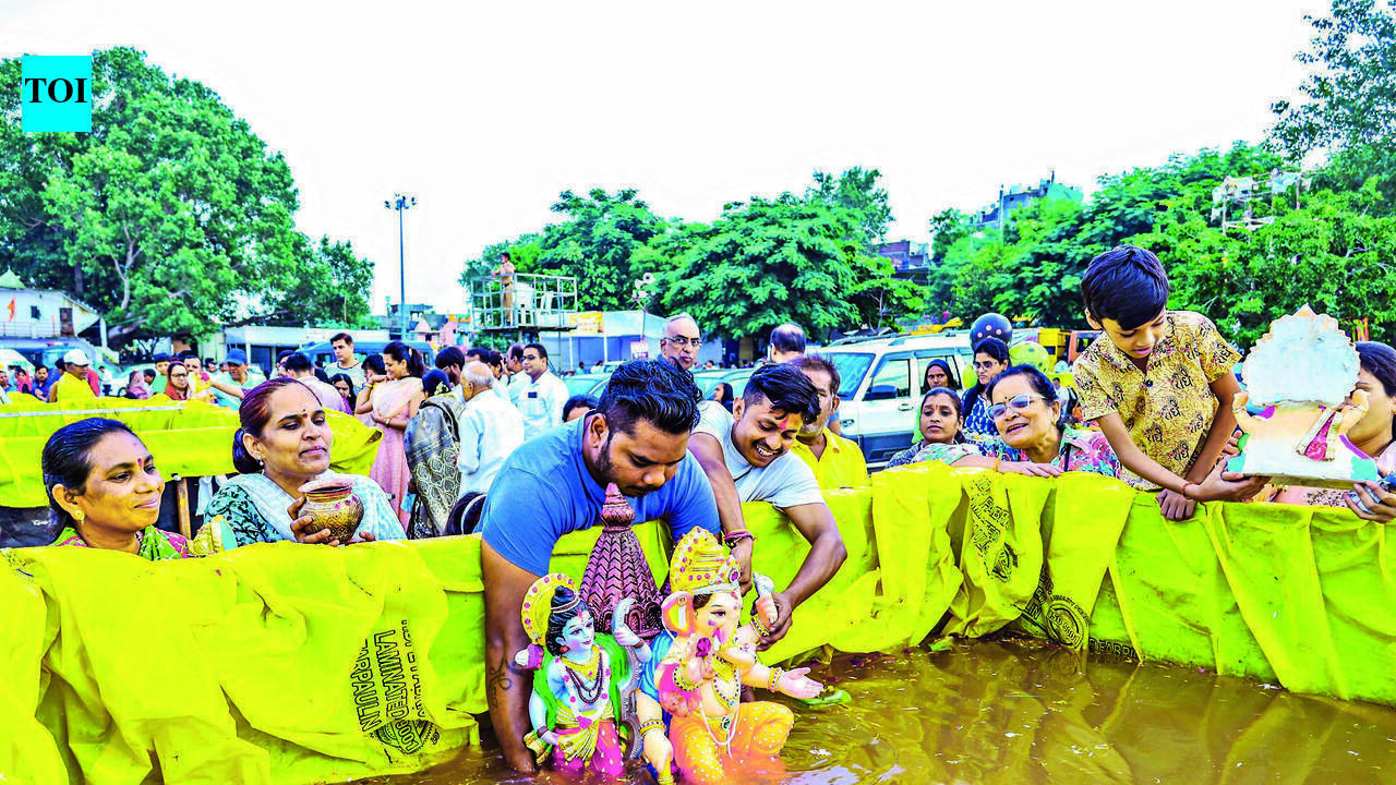 Times of India still for Nagpur’s artificial-tank Ganesh immersion counts